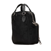 グッチ GGナイロン オフ ザ グリッド ハンドバッグ ショルダーバッグ 2WAY 625850 ブラック ナイロン レザー レディース GUCCI 【中古】